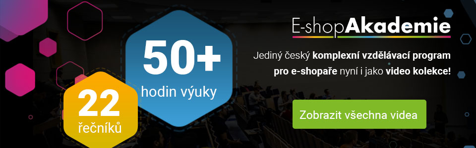 E-shop Akademie 2019 - kompletní kolekce videí