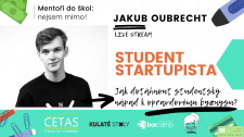 Záznam streamu - Podnikání při škole a jak na startup?