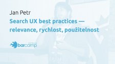 Search UX best practices – relevance, rychlost, použitelnost