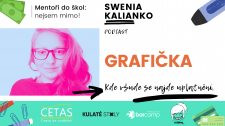 Podcasty a profesích a lidech - Swenia Kalianko, grafička