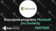 Microsoft, partnerská přednáška: Nebuďte v tom sami – rozvojové programy Microsoft pro studenty